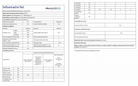 Lednice Philco PCD 3602 ENF informační list new